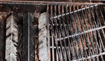 Make sure to clean the grates every cook!