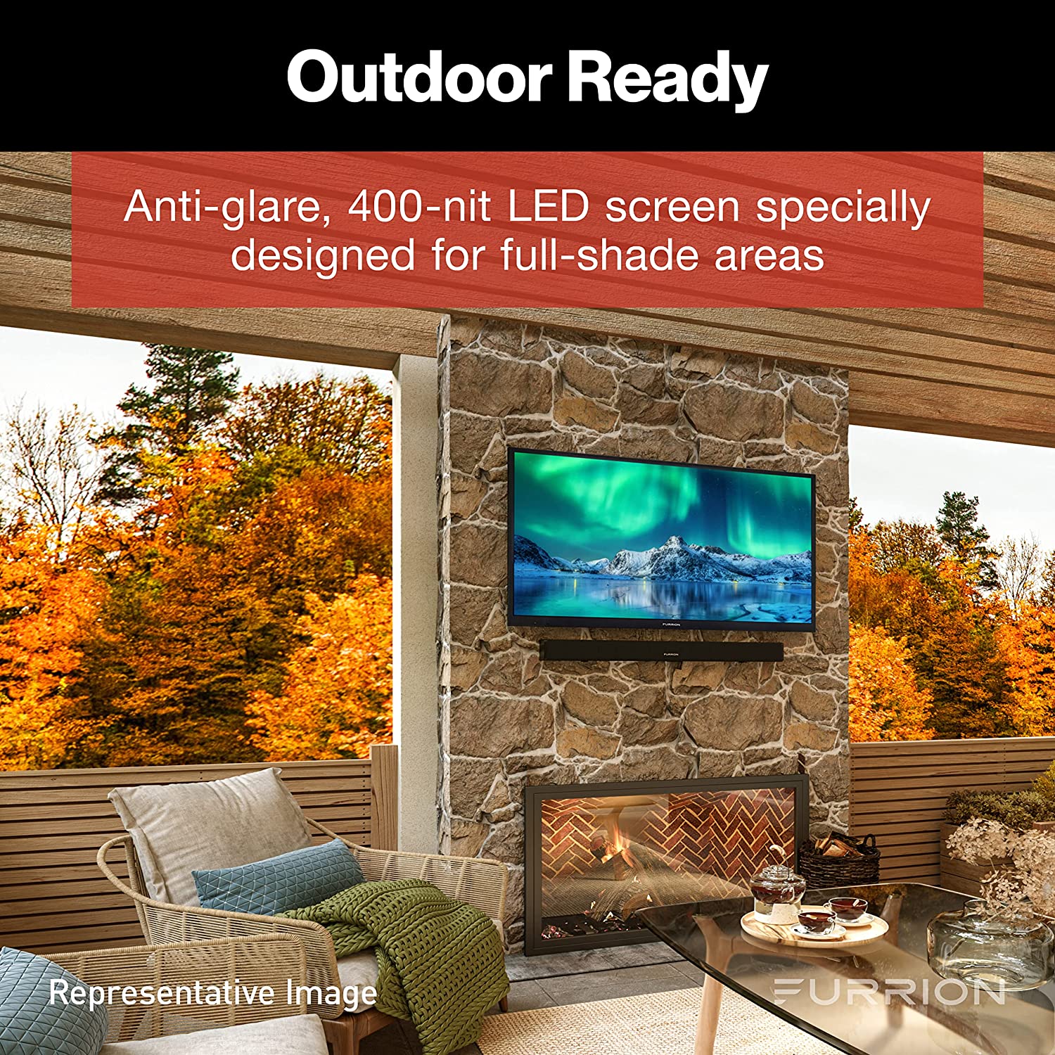 Furrion Aurora 43-inch Full Shade Outdoor TV