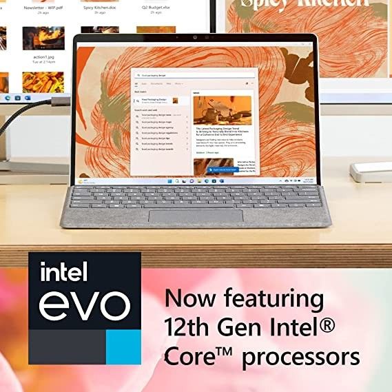 12th Gen Intel Core processor Microsoft Surface Pro 9
