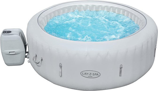 4.     Lazy Z SPA Paris Hot Tub with Built in LED