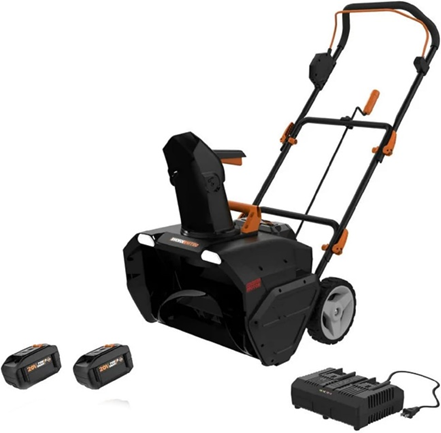4.     Worox Electric snow blower 18 inches