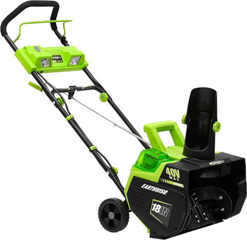 5.     Earthwise SN74018 Cordless Electric Snow Blower